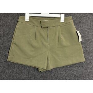 A New Day Women's Shorts Stretch Olive Green Size 10